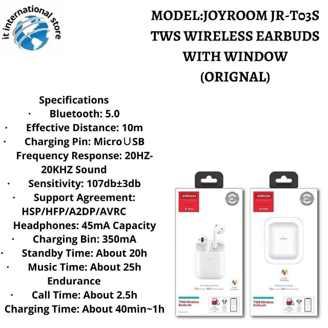 JOYROOM JR-t03s Yws Wireless Earbud